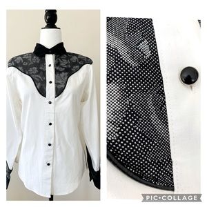 WRANGLER vintage western shirt - never worn- S